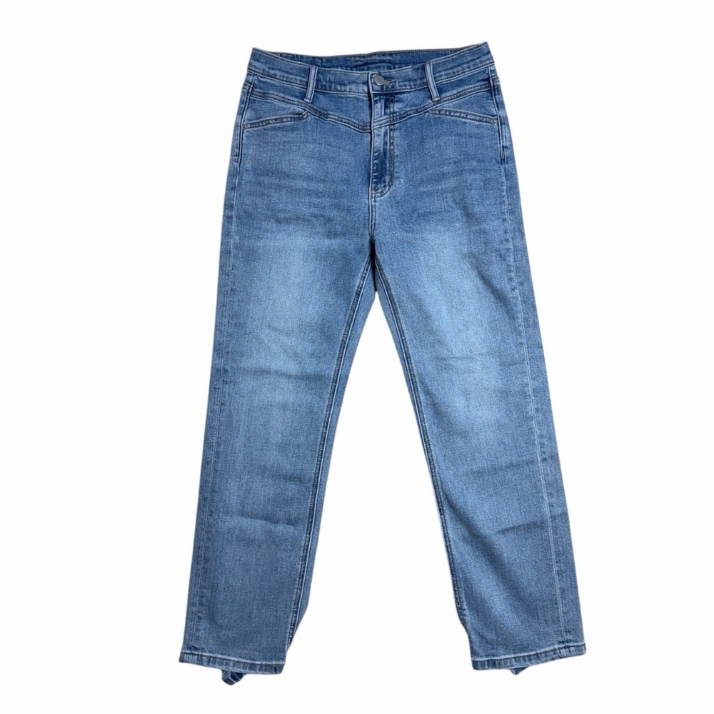 OGL Light Wash High Rise Ankle Denim Jeans Womens 30